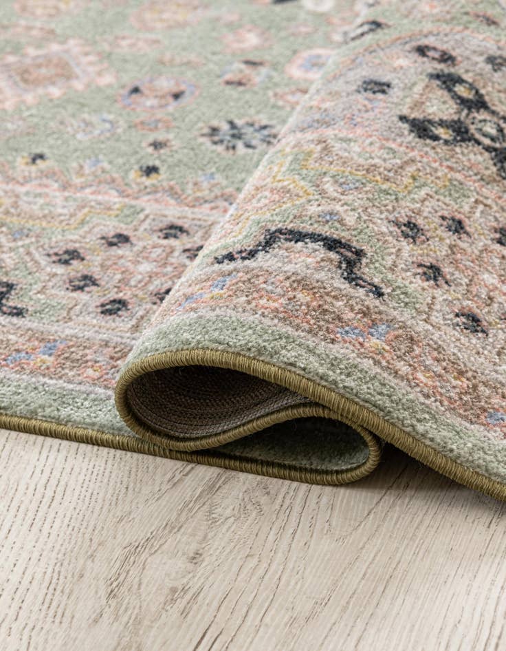 Detail image of  7' 10 x 7' 10 Kamala Washable Square Rug