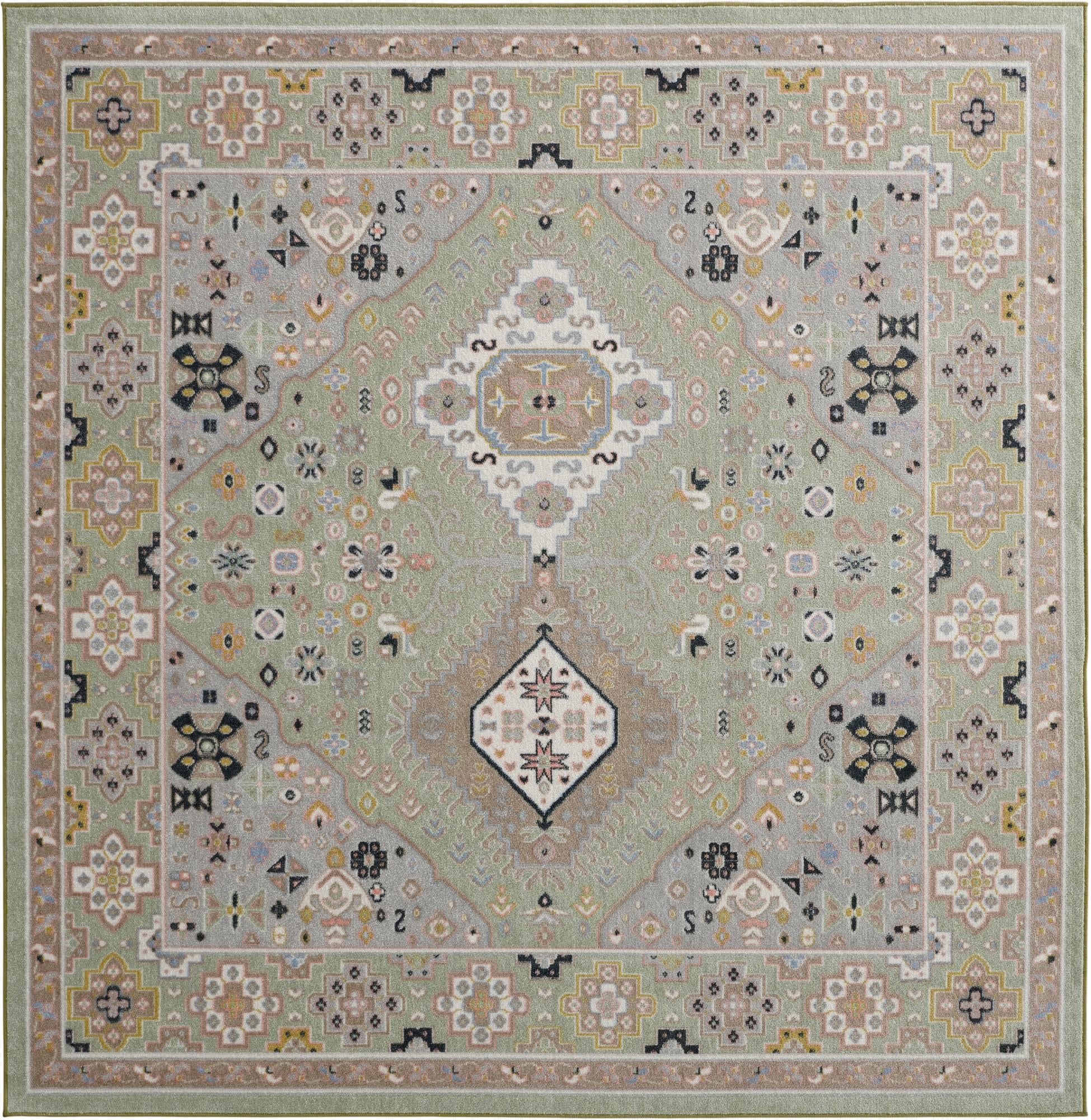 Primary image  7' 10 x 7' 10 Kamala Washable Square Rug