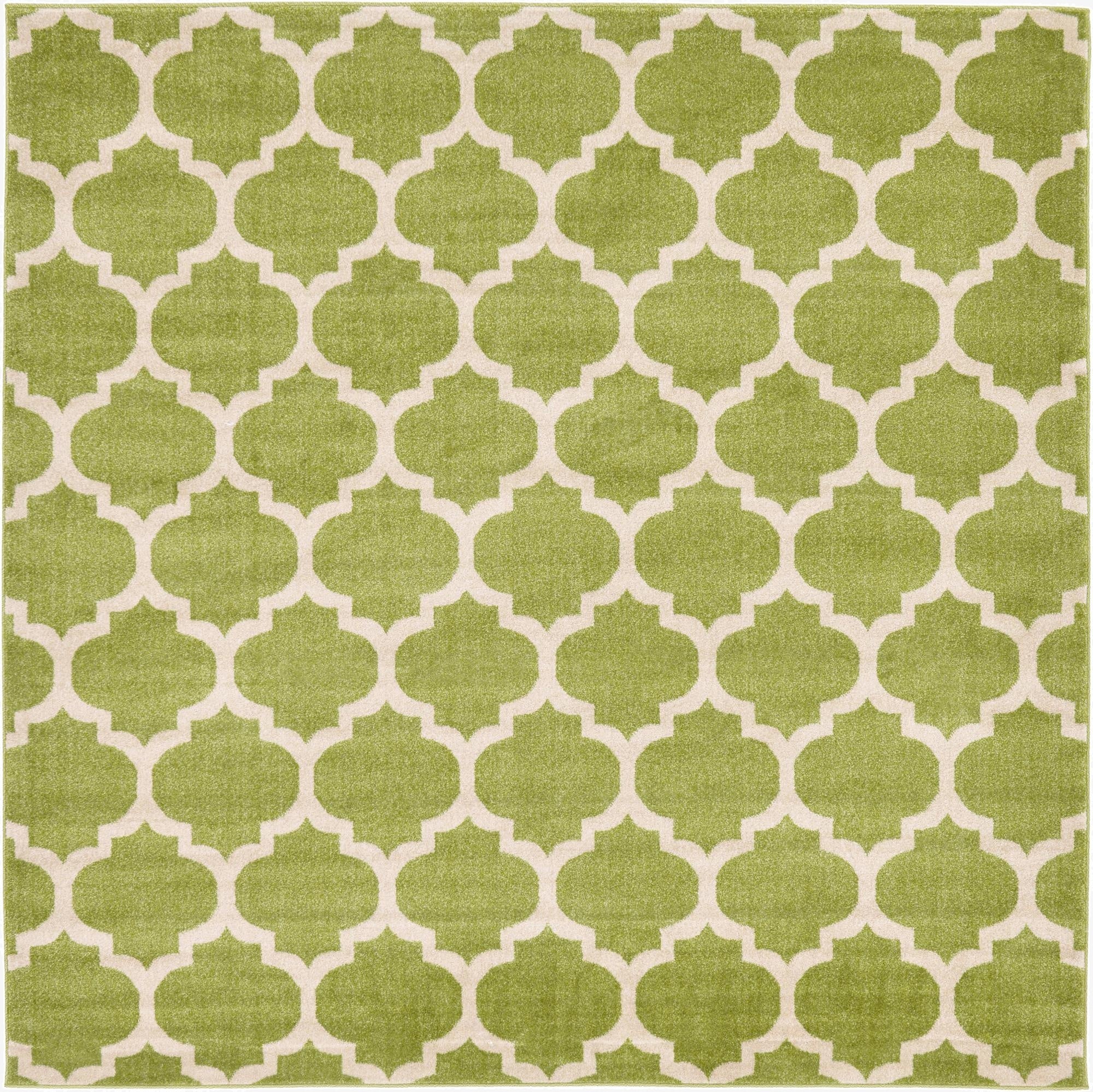  7' 10 x 7' 10 Lattice Square Rug