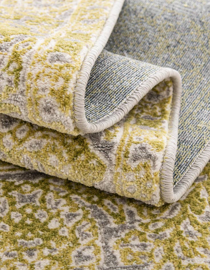 Detail image of  8' x 8' Modern Classical Square Rug