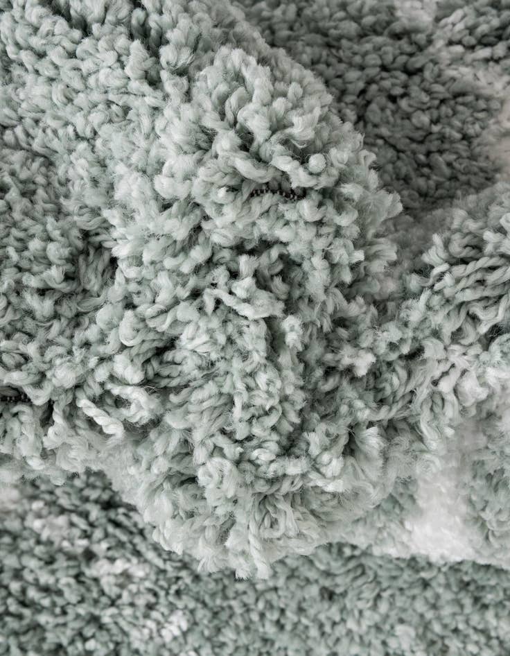 Detail image of  8' x 8' Moroccan Shag Square Rug