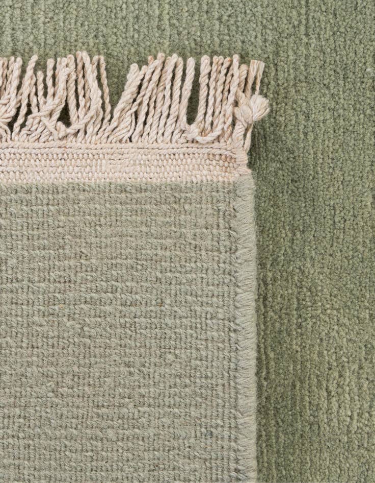 Detail image of  6' 9 x 6' 10  Hand Knotted Nepal Wool Square Rug