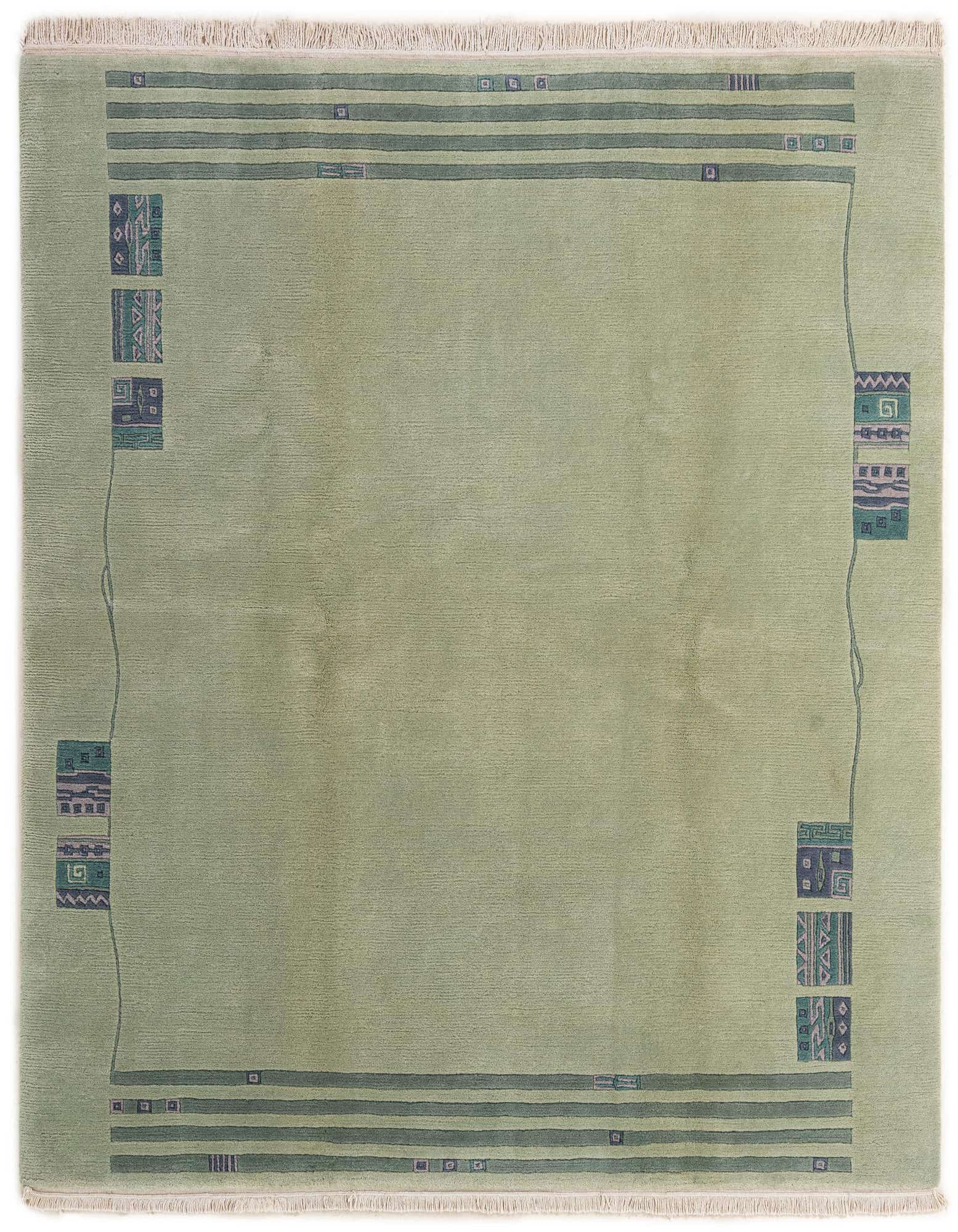 Primary image  6' 9 x 6' 10  Hand Knotted Nepal Wool Square Rug