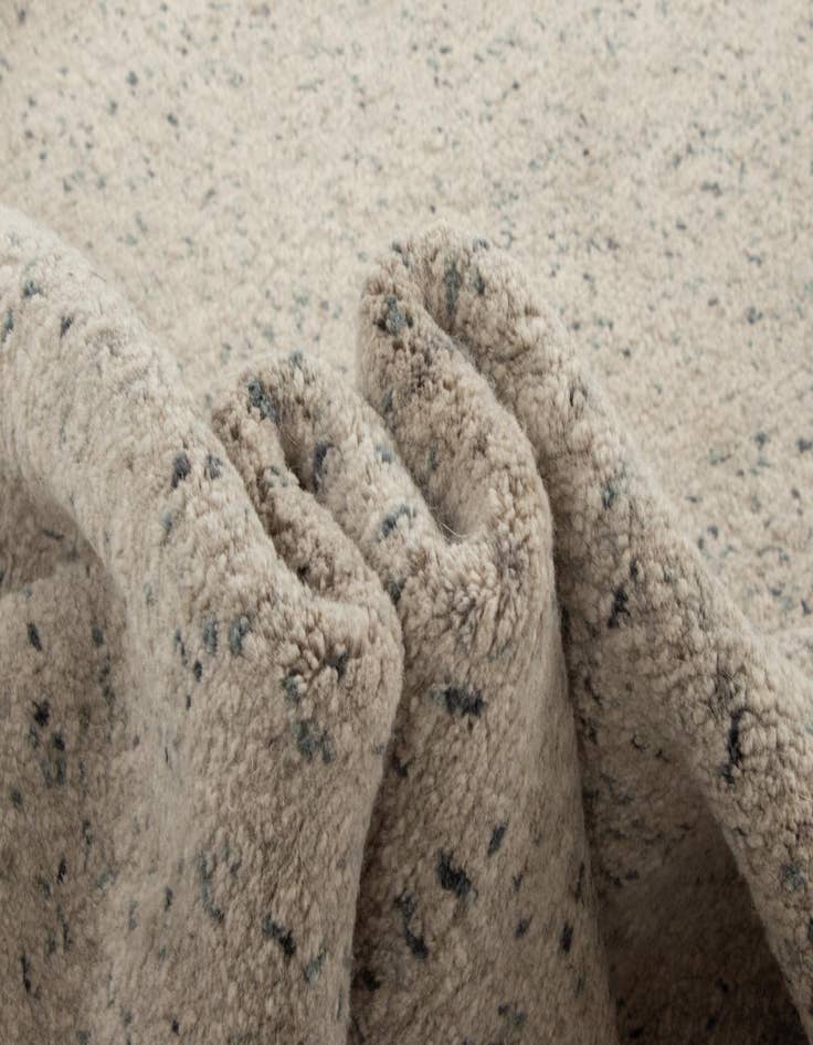 Detail image of  7' 7 x 9' 11  Hand Knotted Modern Himalaya Wool Rug