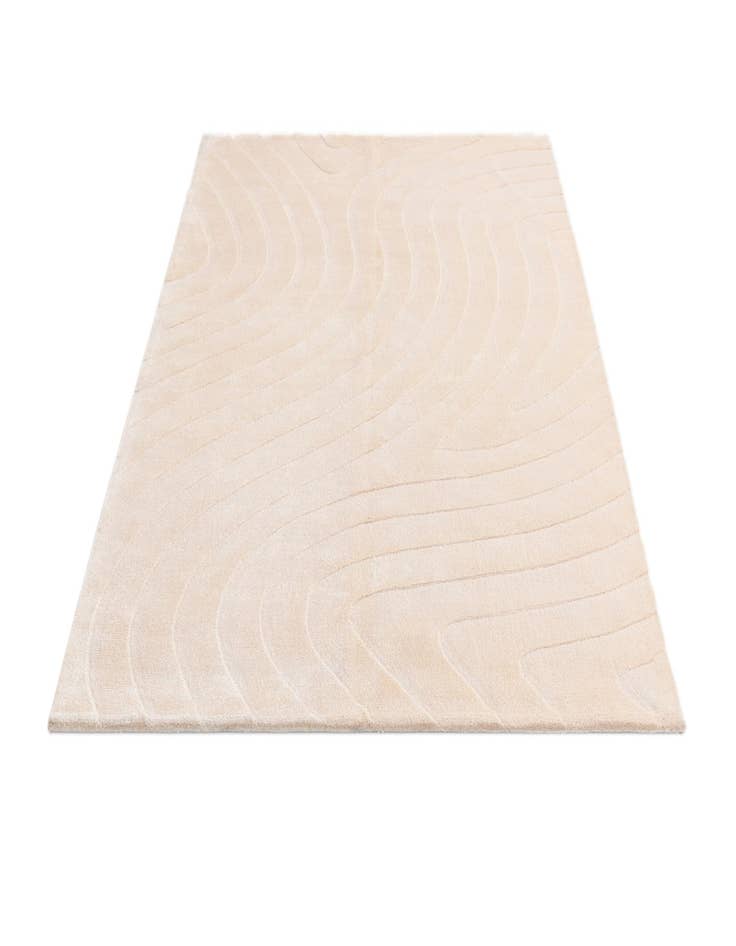 Detail image of  4' 11 x 6' 9  Hand Knotted Darya Wool Rug