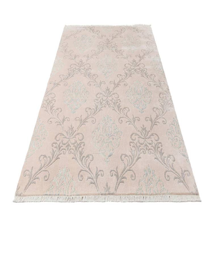 Detail image of  5' 7 x 8'  Hand Knotted Darya Wool Rug