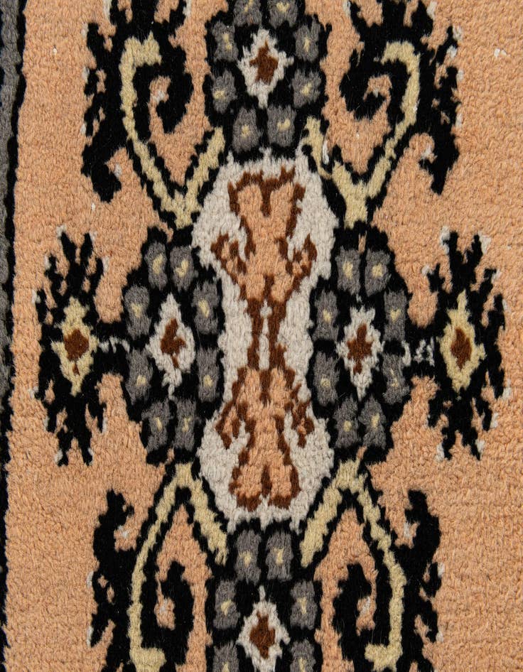 Detail image of  2' 8 x 4' 7  Hand Knotted Fars Wool Rug