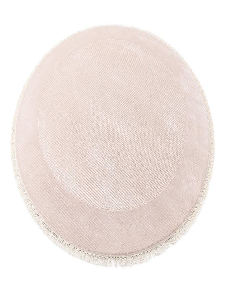 Detail image of  6' 9 x 6' 9  Hand Knotted Darya Wool Round Rug