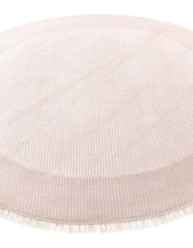 Detail image of  6' 9 x 6' 9  Hand Knotted Darya Wool Round Rug