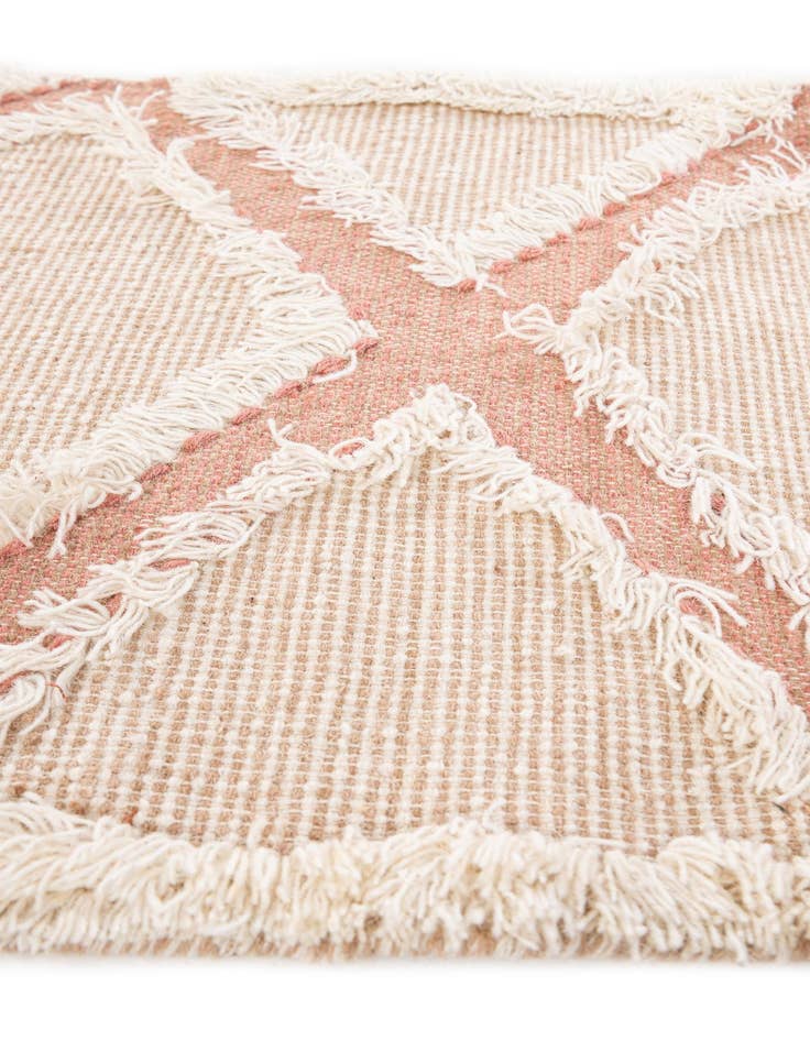 Detail image of  2' x 2' 10  Hand Woven Arizona Wool Rug