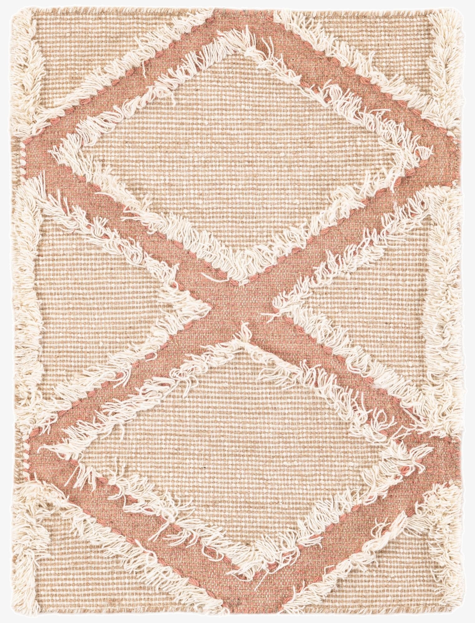  2' x 2' 10  Hand Woven Arizona Wool Rug