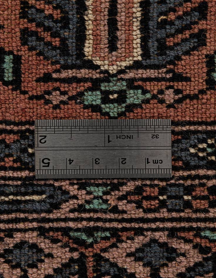 Detail image of  4' 3 x 6' 7  Hand Knotted Bokhara Oriental Wool Rug