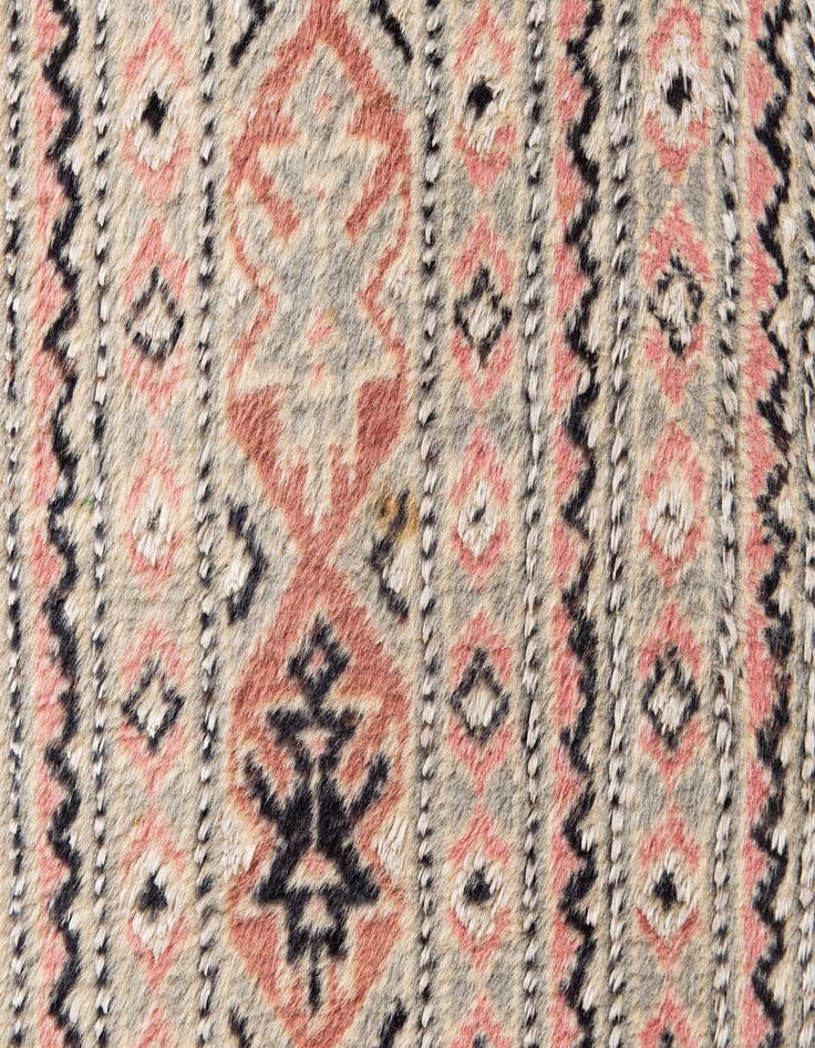 Detail image of  7' 3 x 9' 6  Hand Knotted Bokhara Oriental Rug