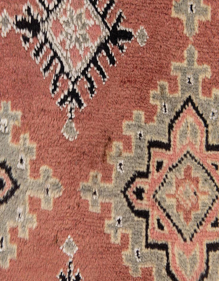 Detail image of  7' 3 x 9' 6  Hand Knotted Bokhara Oriental Rug