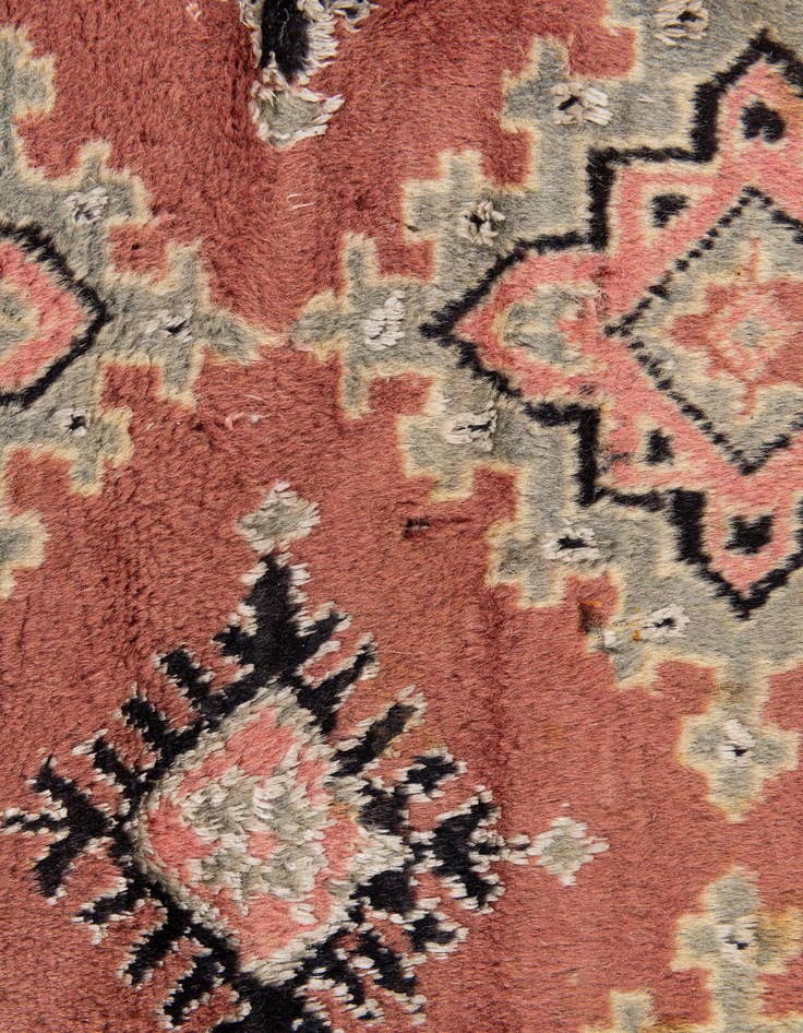 Detail image of  7' 3 x 9' 6  Hand Knotted Bokhara Oriental Rug