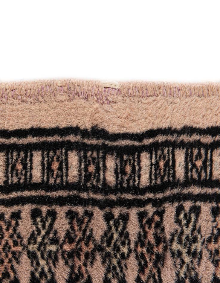 Detail image of  2' 1 x 3' 2  Hand Knotted Bokhara Oriental Wool Rug