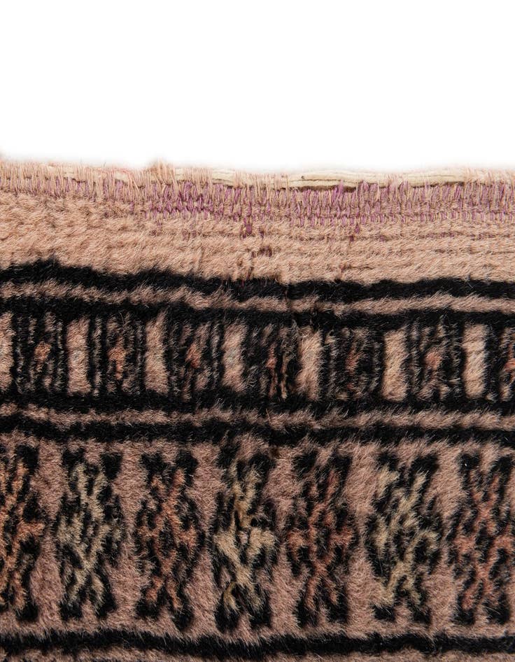 Detail image of  2' 1 x 3' 2  Hand Knotted Bokhara Oriental Wool Rug