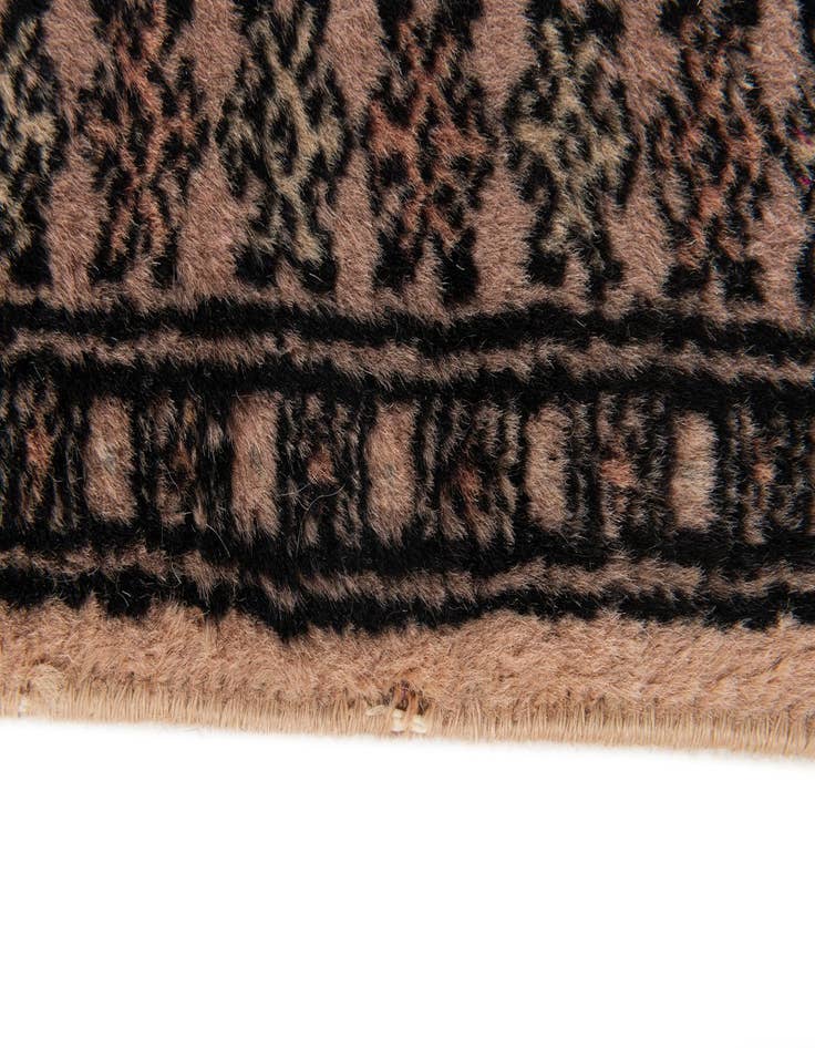 Detail image of  2' 1 x 3' 2  Hand Knotted Bokhara Oriental Wool Rug