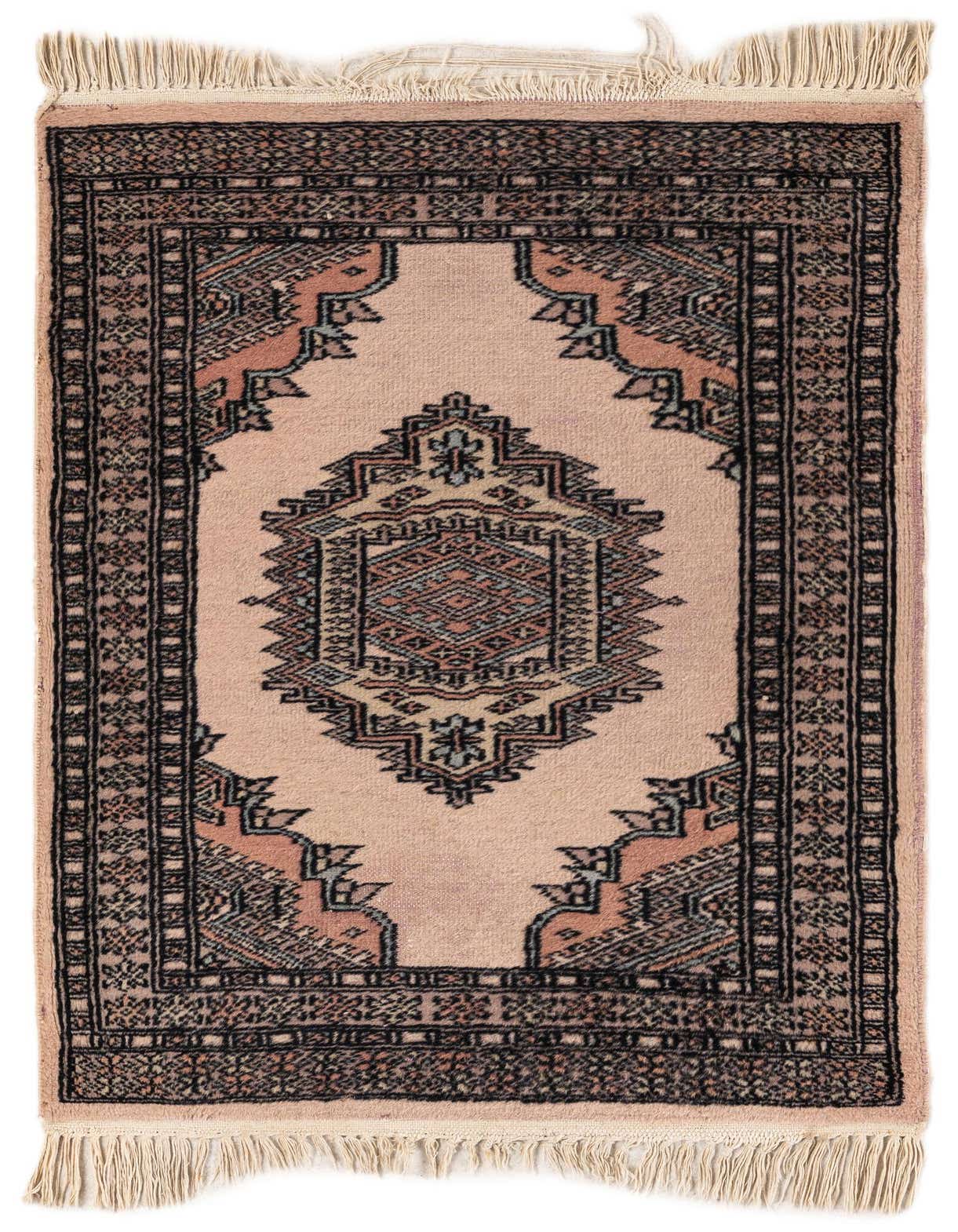 Primary image  2' 1 x 3' 2  Hand Knotted Bokhara Oriental Wool Rug
