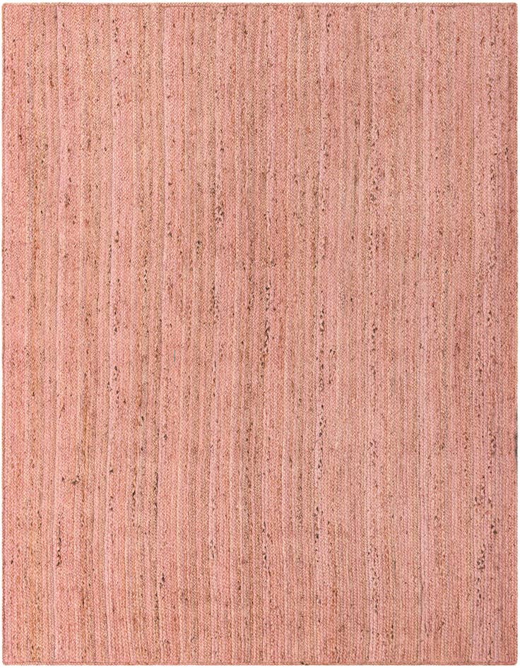 Detail image of  8' x 10'  Hand Braided Jute Rug