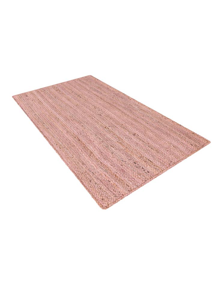 Detail image of  3' 3 x 5' 1  Hand Braided Jute Rug