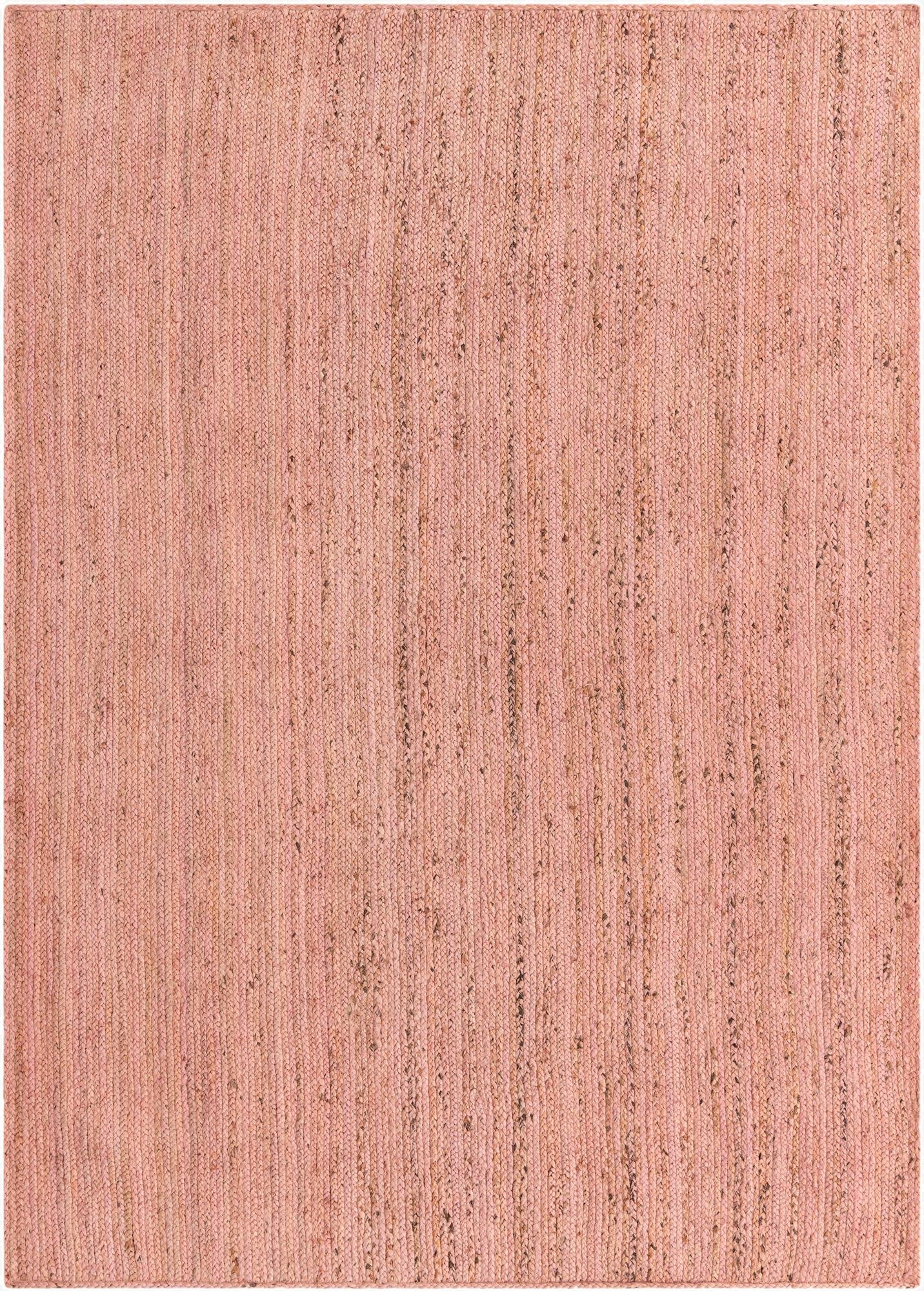  7' 1 x 10'  Hand Braided Jute Rug