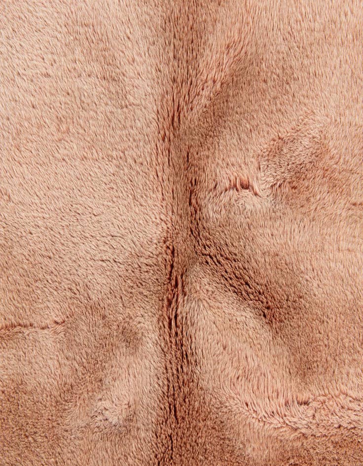 Detail image of  5' 6 x 8' 3  Hand Knotted Carved Pekin Wool Rug