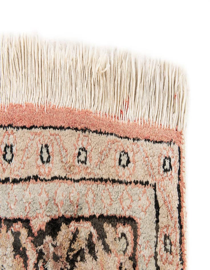 Detail image of  2' 11 x 5' 4  Hand Knotted Kashmir Wool Rug