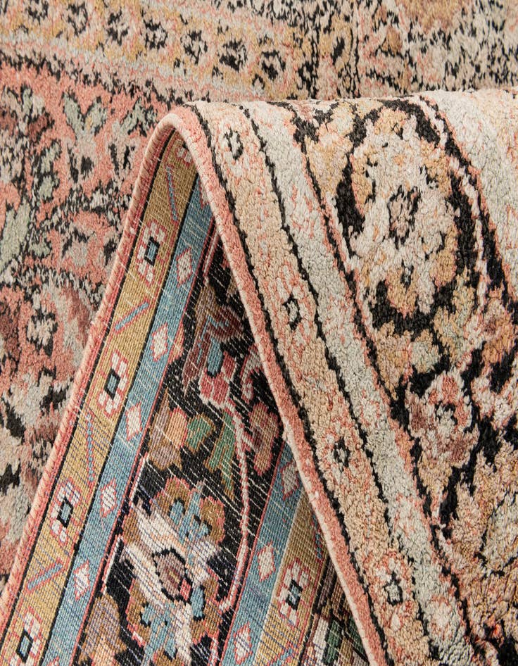 Detail image of  2' 11 x 5' 4  Hand Knotted Kashmir Wool Rug