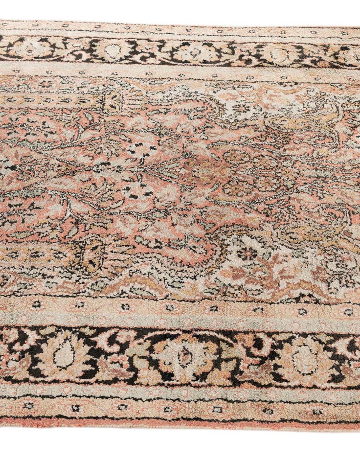 Detail image of  2' 11 x 5' 4  Hand Knotted Kashmir Wool Rug