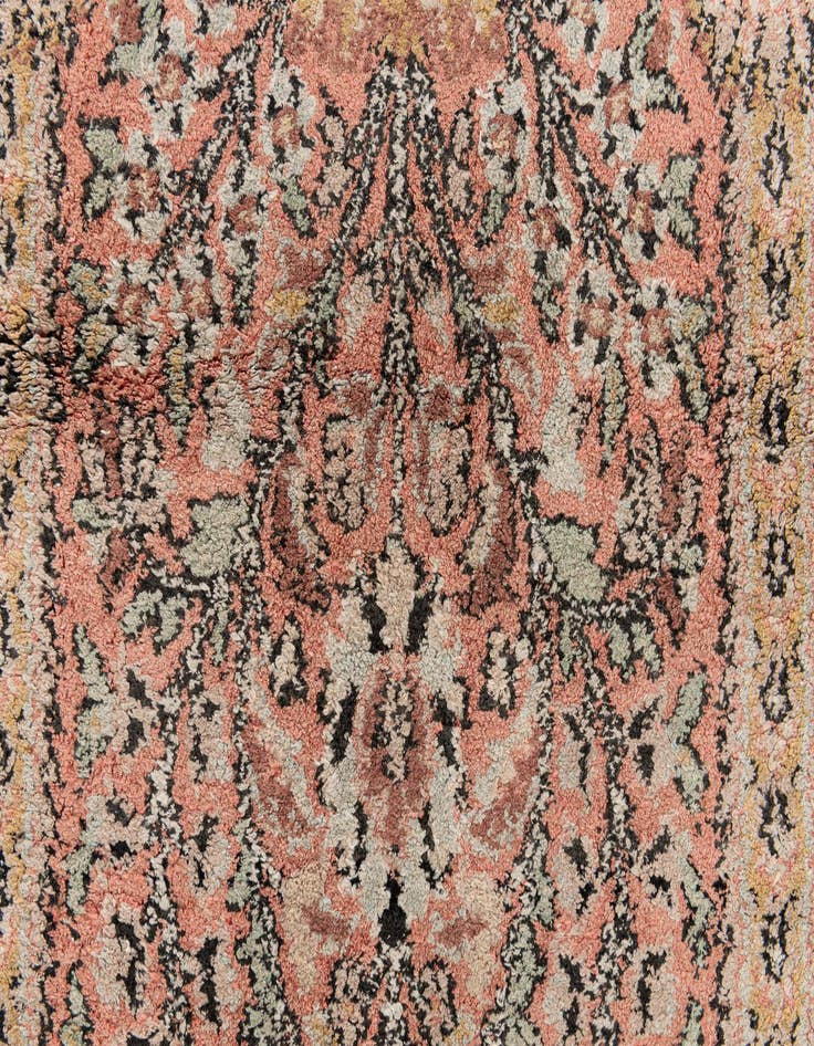 Detail image of  2' 11 x 5' 4  Hand Knotted Kashmir Wool Rug