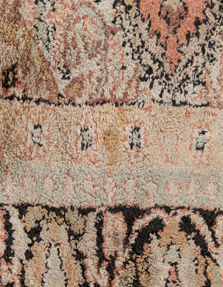 Detail image of  2' 11 x 5' 4  Hand Knotted Kashmir Wool Rug