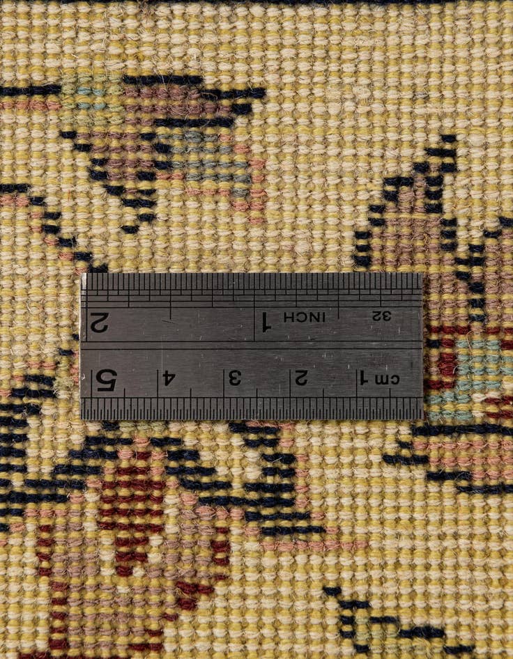 Detail image of  5' 1 x 8' 1  Hand Knotted Lahour Wool Rug