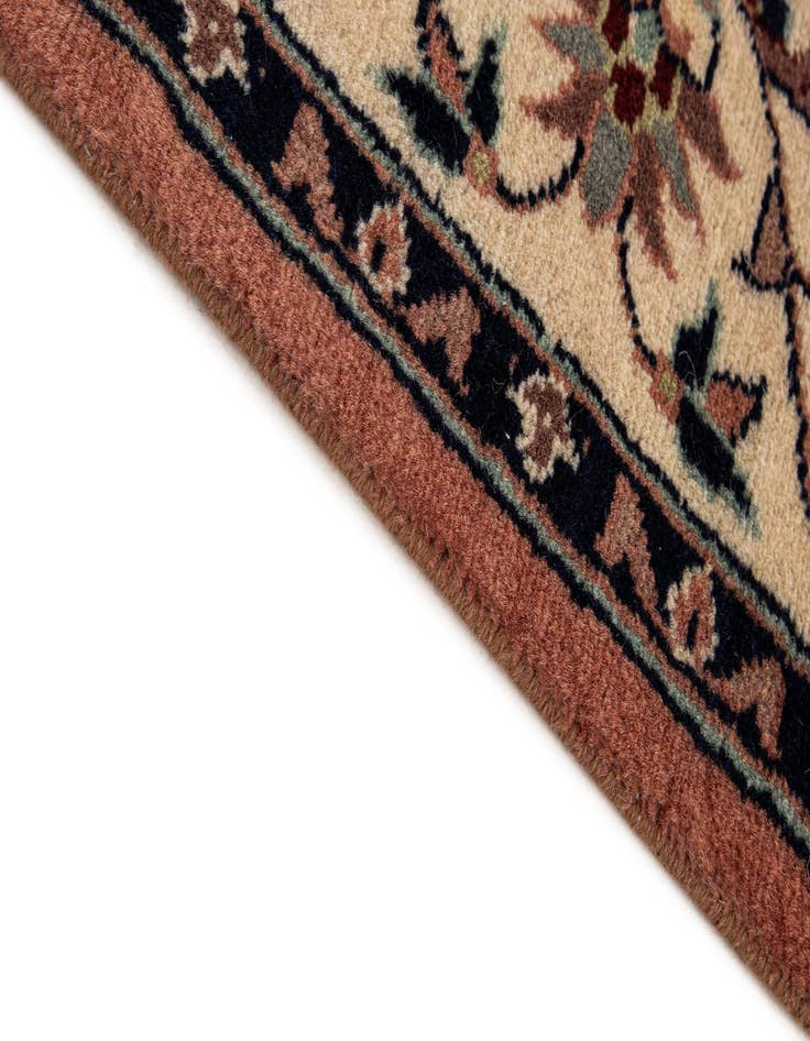 Detail image of  5' 1 x 8' 1  Hand Knotted Lahour Wool Rug