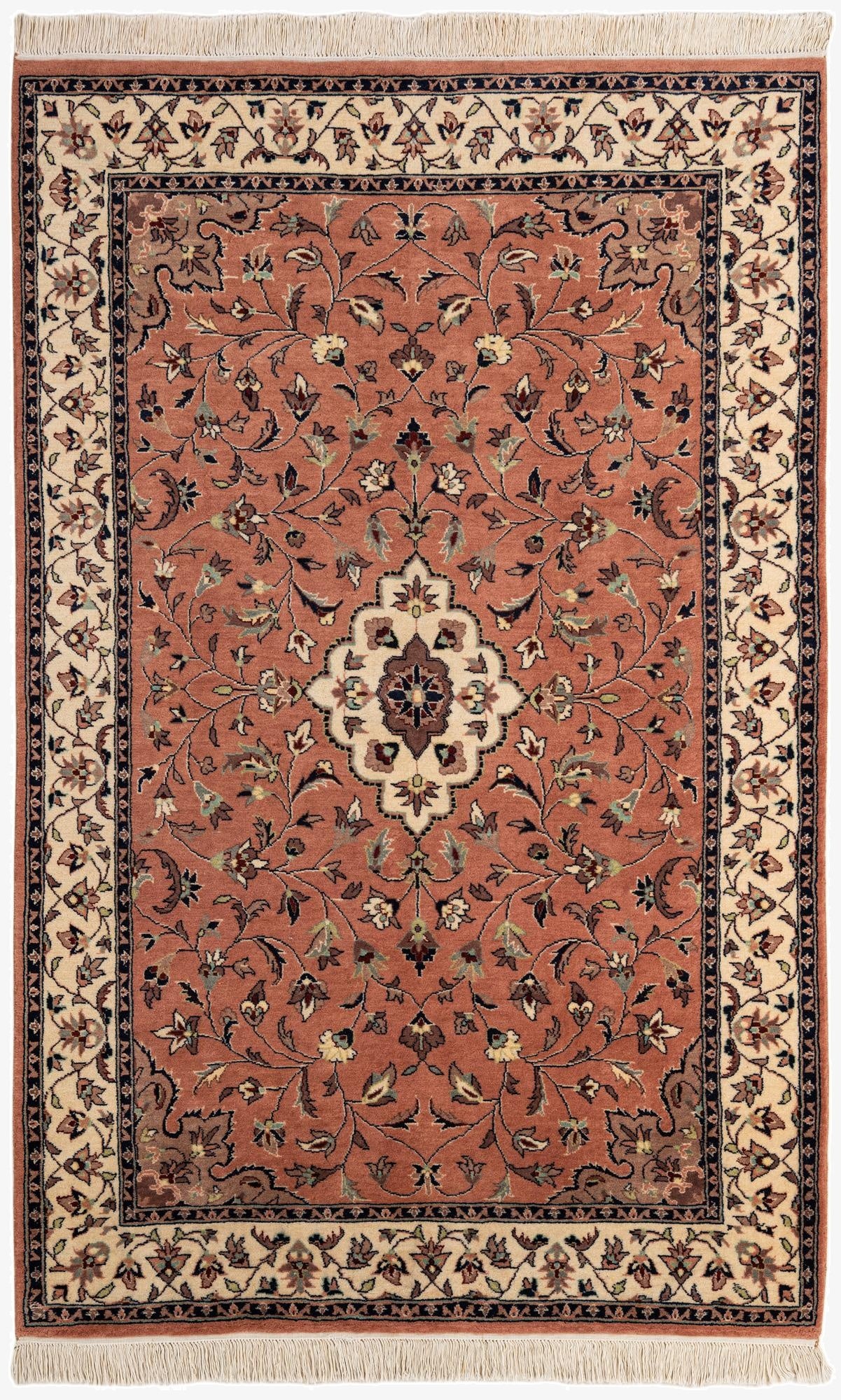  5' 1 x 8' 1  Hand Knotted Lahour Wool Rug
