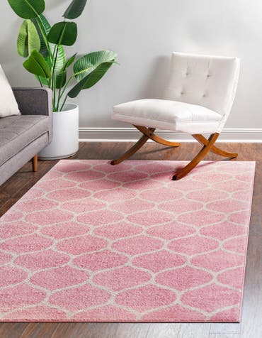  3' x 5' 3 Lattice Frieze Rug