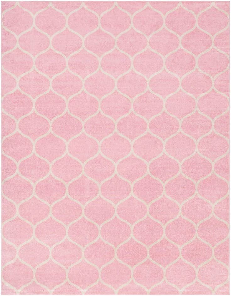 Detail image of  4' x 6' Lattice Frieze Rug