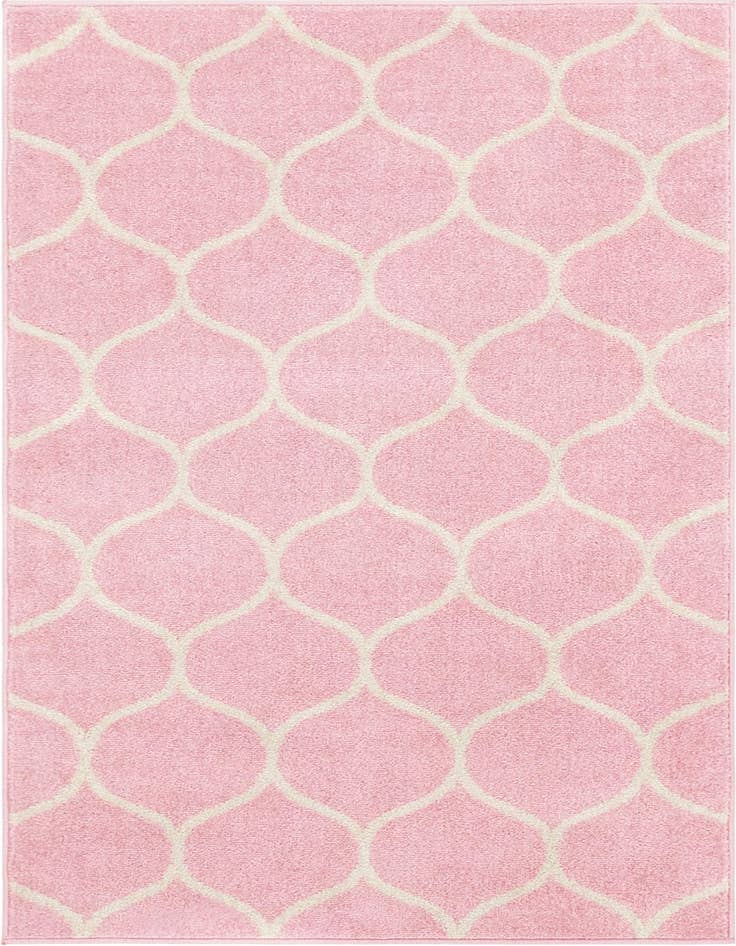 Detail image of  2' x 3' Lattice Frieze Rug