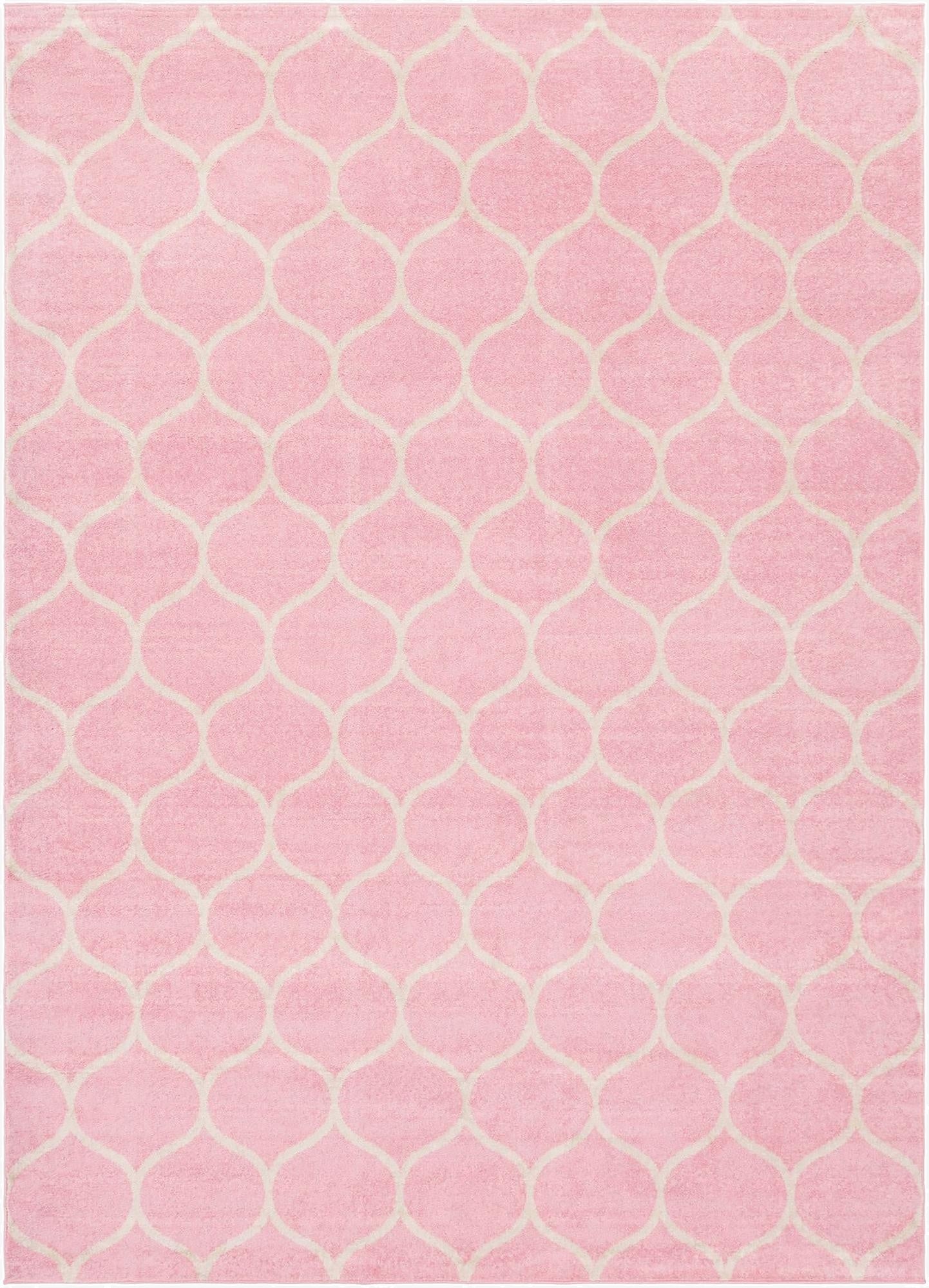  9' x 12' Lattice Frieze Rug