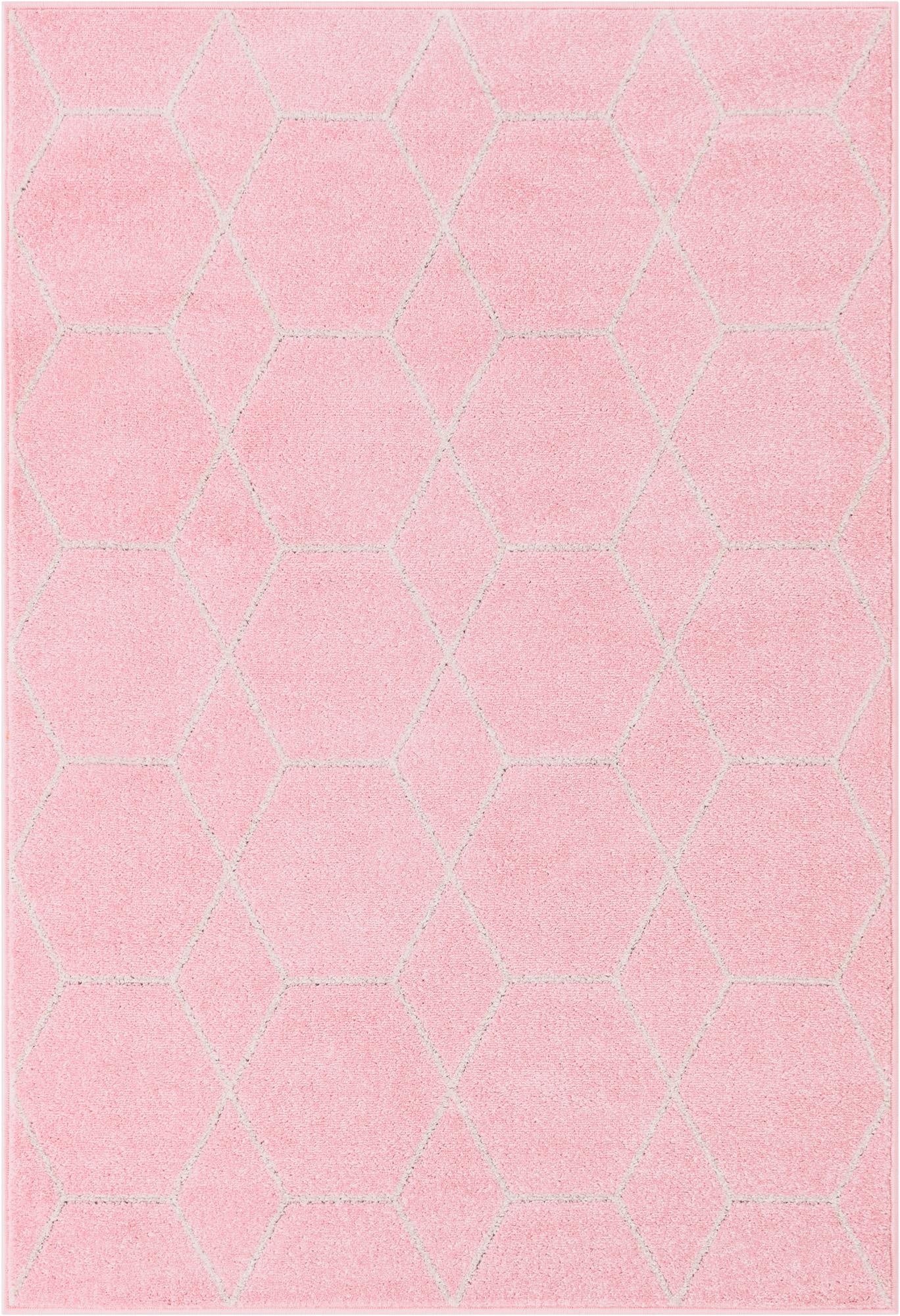  4' x 6' Lattice Frieze Rug