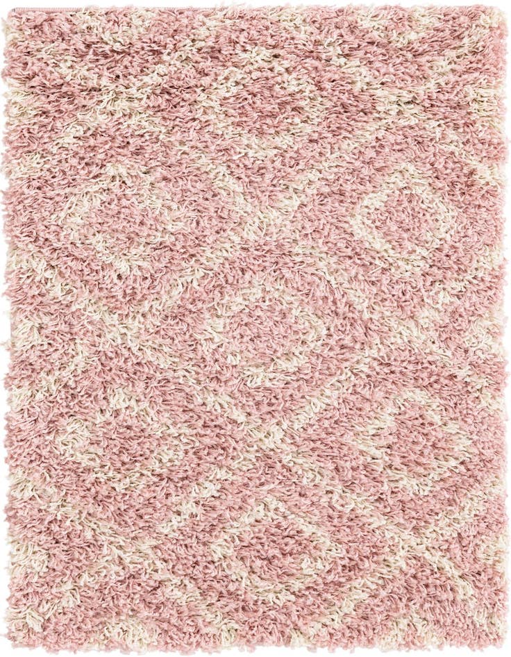 Detail image of  2' x 3' Lattice Shag Rug