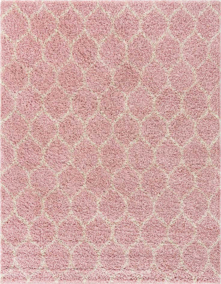 Detail image of  7' 10 x 10' Lattice Shag Rug