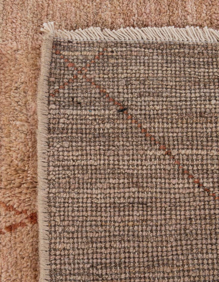 Detail image of  4' 9 x 6'  Hand Knotted Moroccan Wool Rug