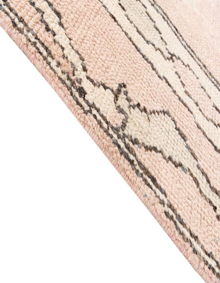 Detail image of  8' 6 x 11' 9  Hand Knotted Moroccan Wool Rug