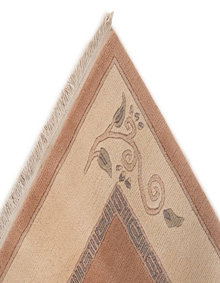 Detail image of  6' 9 x 8' 4  Hand Knotted Nepal Wool Rug