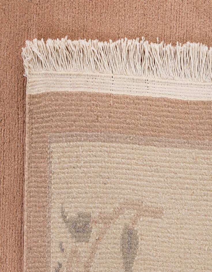 Detail image of  6' 9 x 8' 4  Hand Knotted Nepal Wool Rug