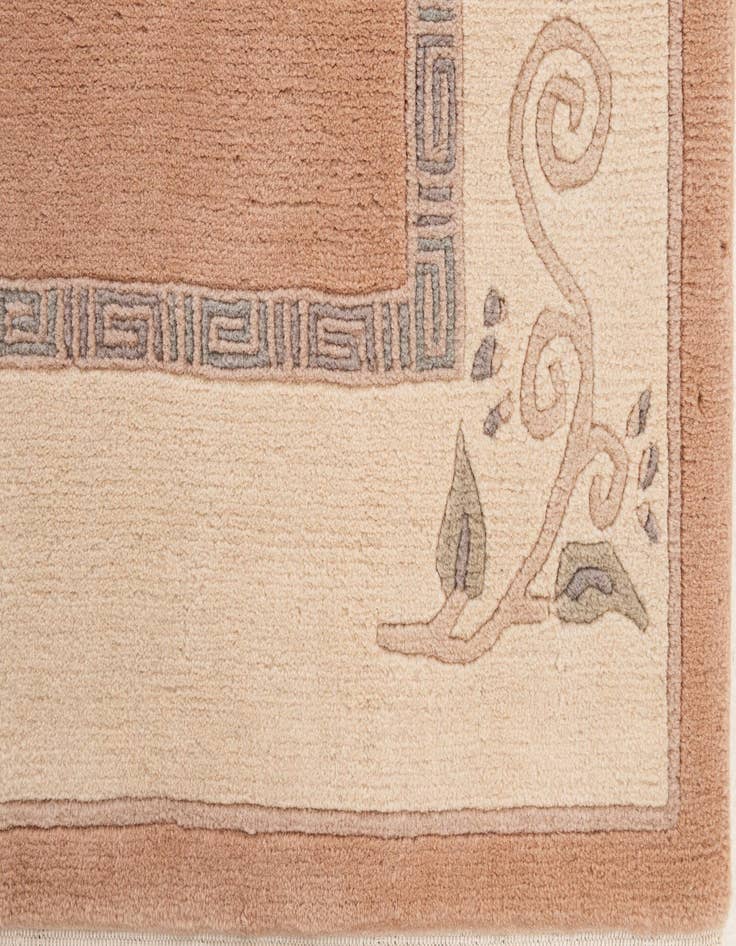 Detail image of  6' 9 x 8' 4  Hand Knotted Nepal Wool Rug