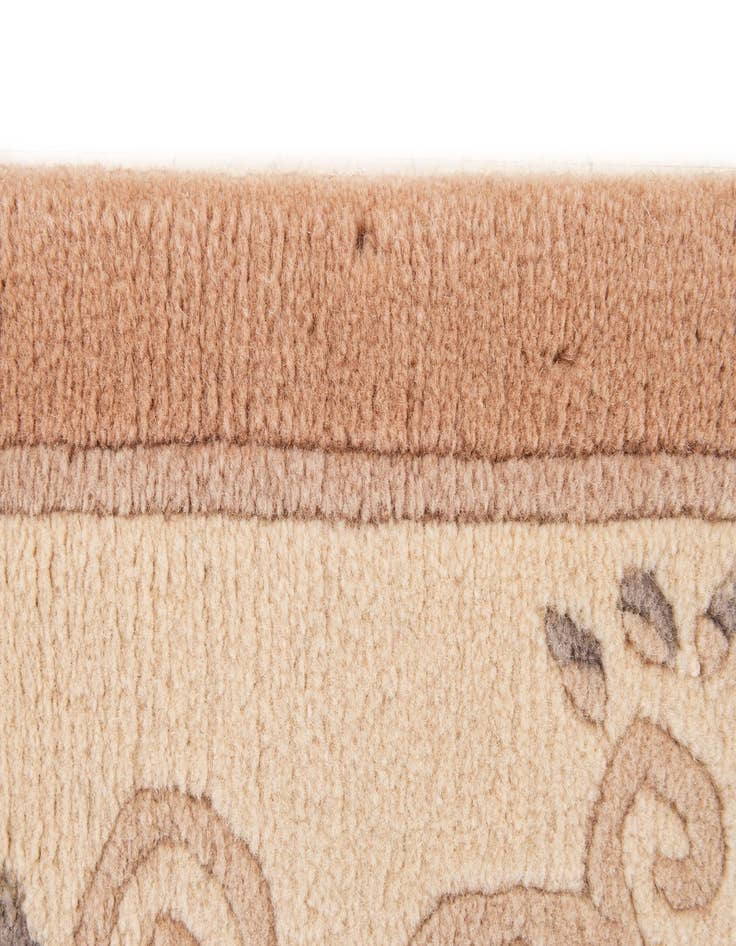 Detail image of  6' 9 x 8' 4  Hand Knotted Nepal Wool Rug