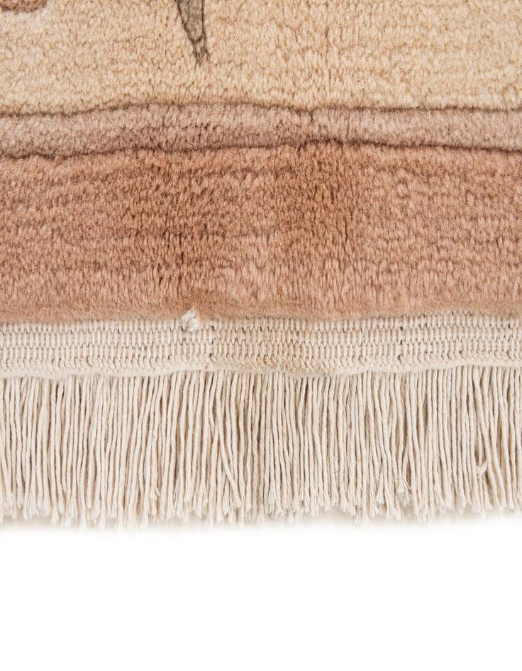 Detail image of  6' 9 x 8' 4  Hand Knotted Nepal Wool Rug