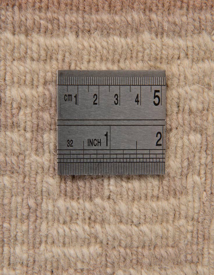 Detail image of  4' x 5' 11  Hand Knotted Nepal Wool Rug